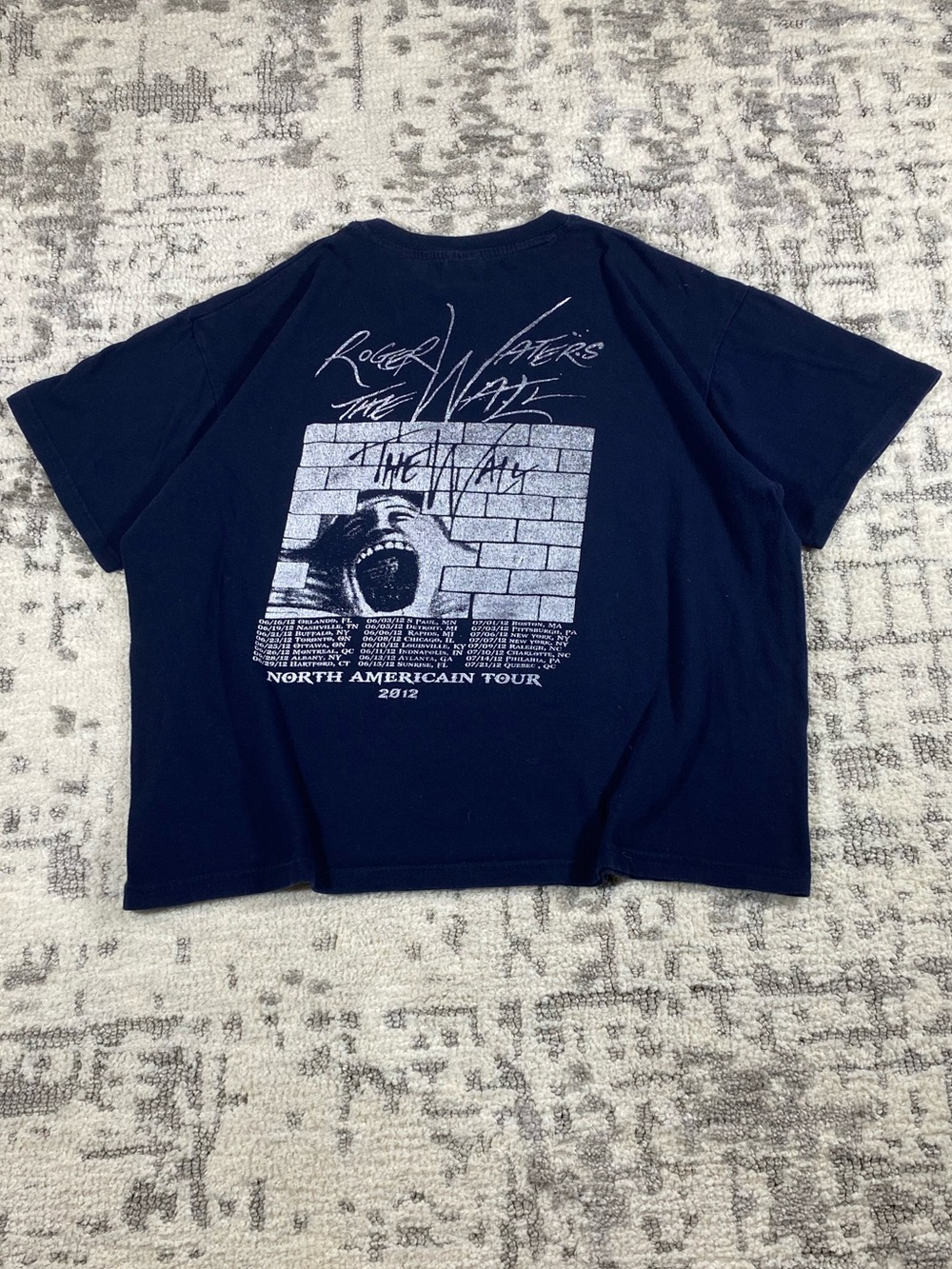 Vintage Roger Waters Pink Floyd Band Tee Shirt